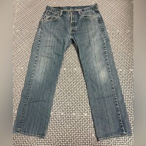 Levi's Classic 501 Straight Leg Denim Jeans